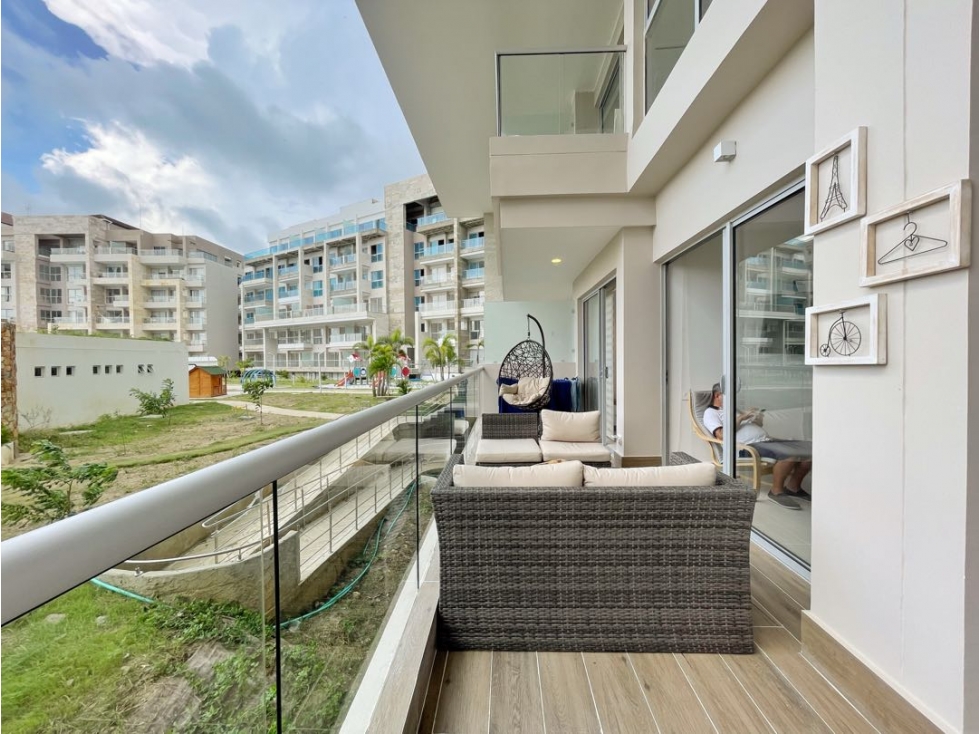 EN VENTA apartamento de 2 alcobas BAIA KRISTAL Zona Norte | Cartagena — foto 4