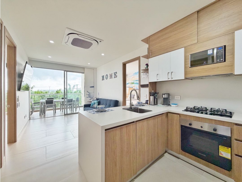 EN VENTA apartamento de 2 alcobas BAIA KRISTAL Zona Norte | Cartagena