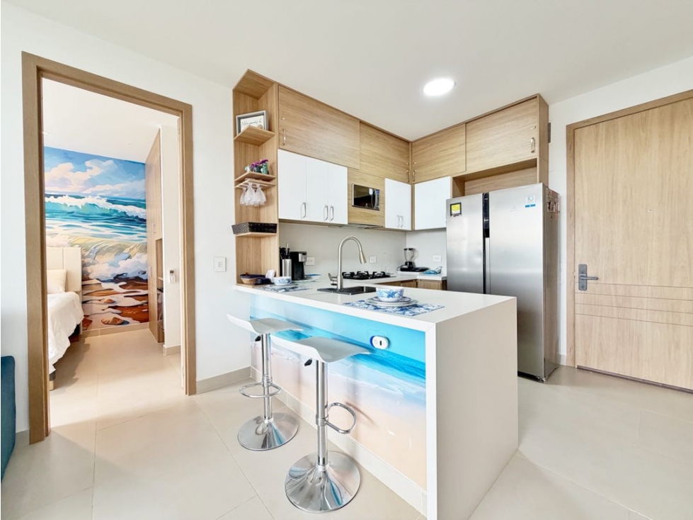 EN VENTA apartamento de 2 alcobas BAIA KRISTAL Zona Norte | Cartagena — foto 2