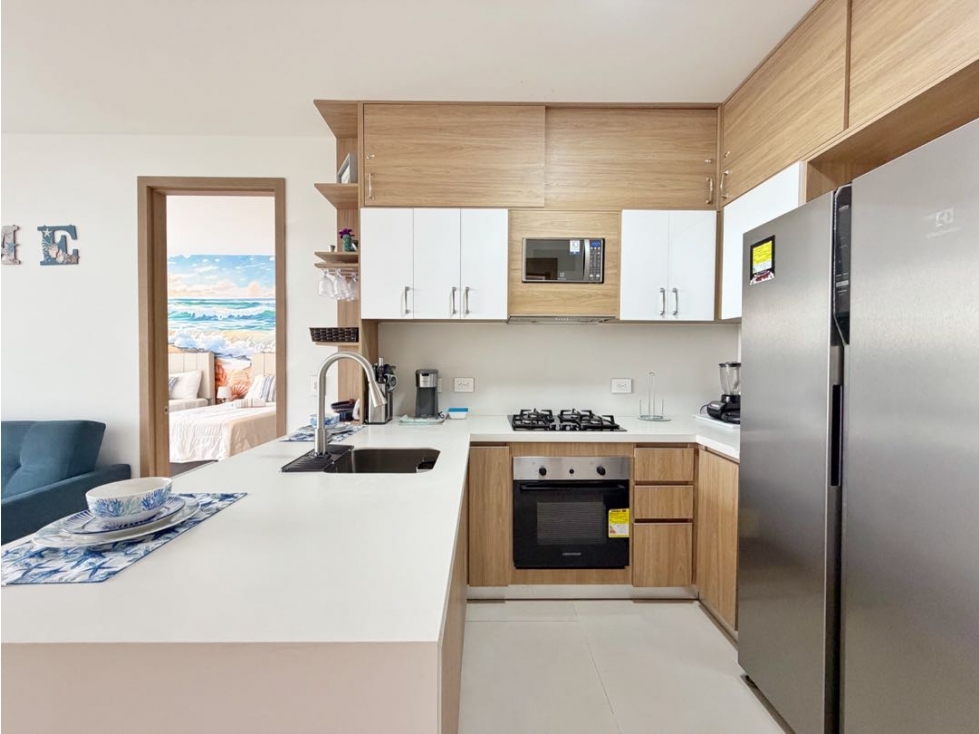 EN VENTA apartamento de 2 alcobas BAIA KRISTAL Zona Norte | Cartagena — foto 3