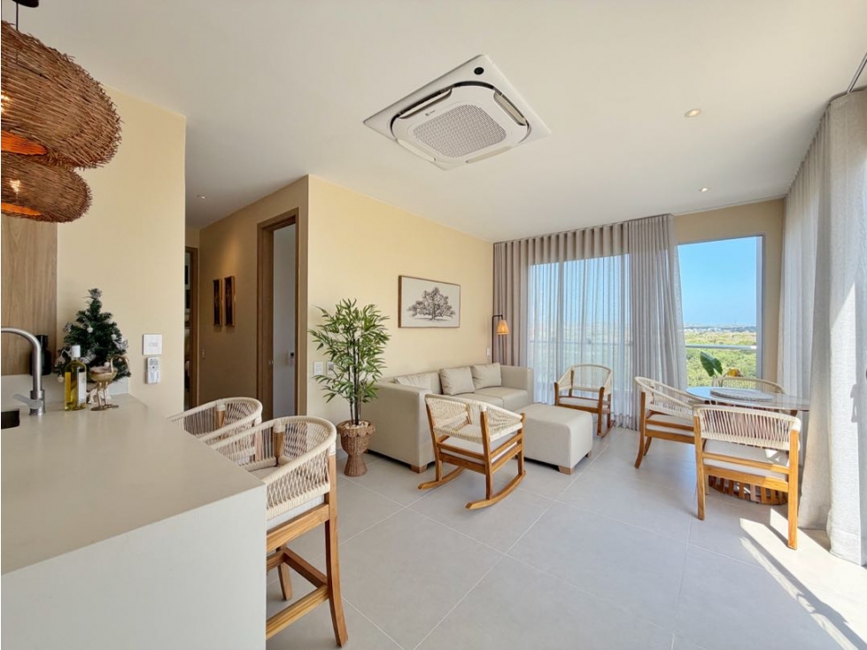 EN VENTA apartamento de 2 alcobas BAIA KRISTAL Zona Norte | Cartagena — foto 2
