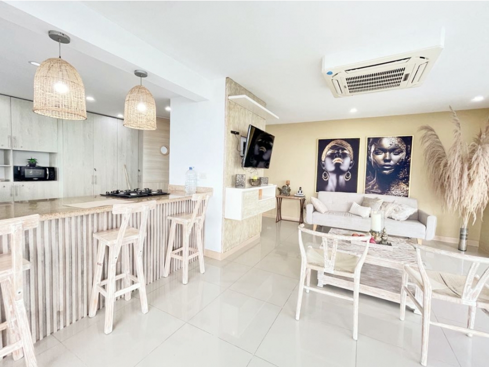 En Venta apartamento de 3 alcobas. Frente Al Mar en Crespo Cartagena — foto 4