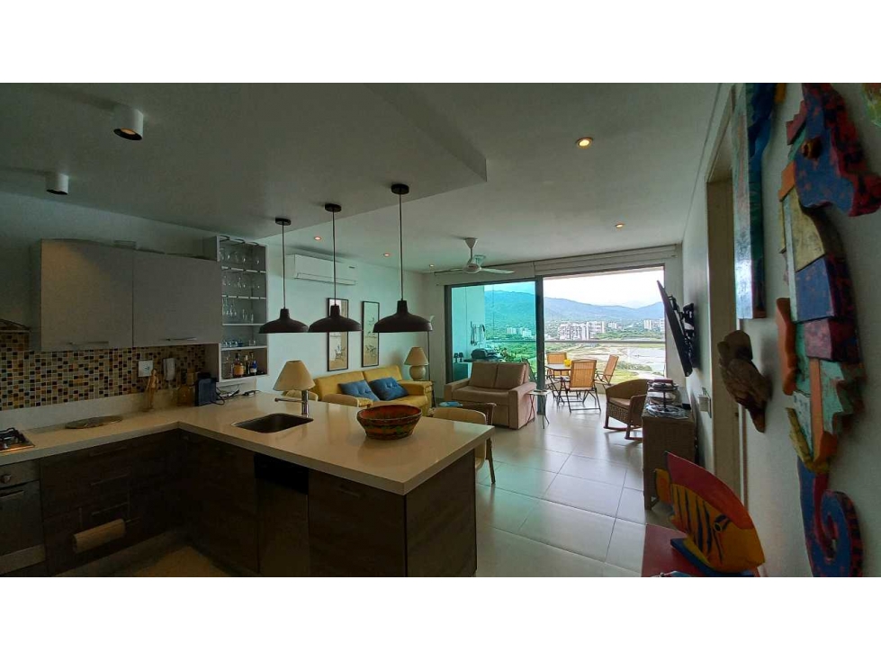 En Venta apartamento de una habitación con excelente vista Pozos Color — foto 5