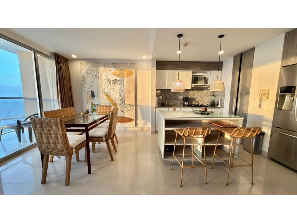 EN VENTA APARTAMENTO DUPLEX EN BOCAGRANDE - EDIFICIO MORROS CITY — foto 2