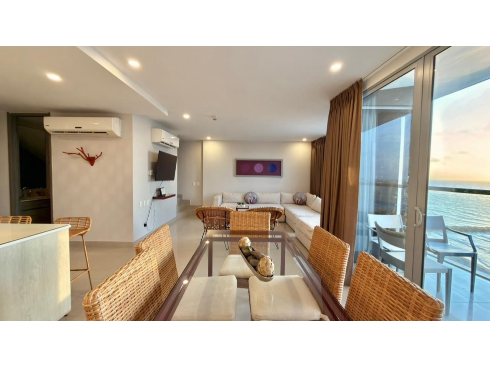 EN VENTA APARTAMENTO DUPLEX EN BOCAGRANDE - EDIFICIO MORROS CITY — foto 6