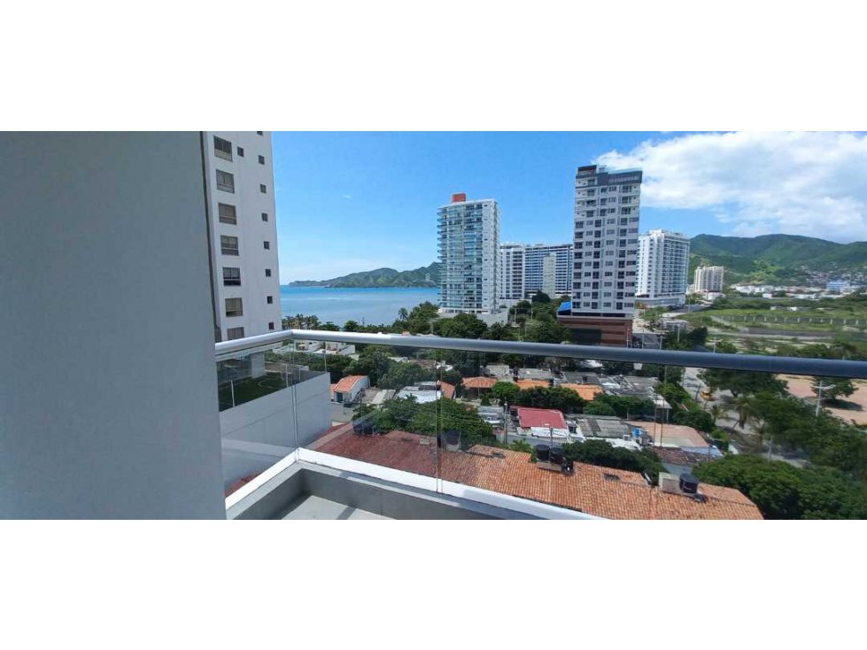 ARRIENDO APARTAMENTO AMOBLADO EN SANTA MARTA SECTOR PLAYA SALGUERO — foto 2