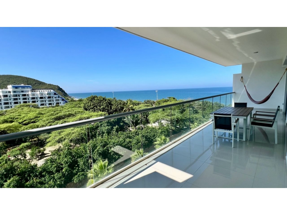 EN VENTA APARTAMENTO FRENTE AL MAR EN PLAYA SALGUERO-SANTA MARTA