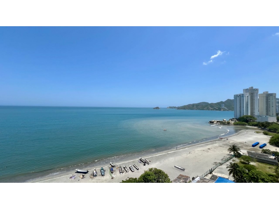 EN VENTA APARTAMENTO FRENTE AL MAR EN PLAYA SALGUERO - SANTA MARTA — foto 2