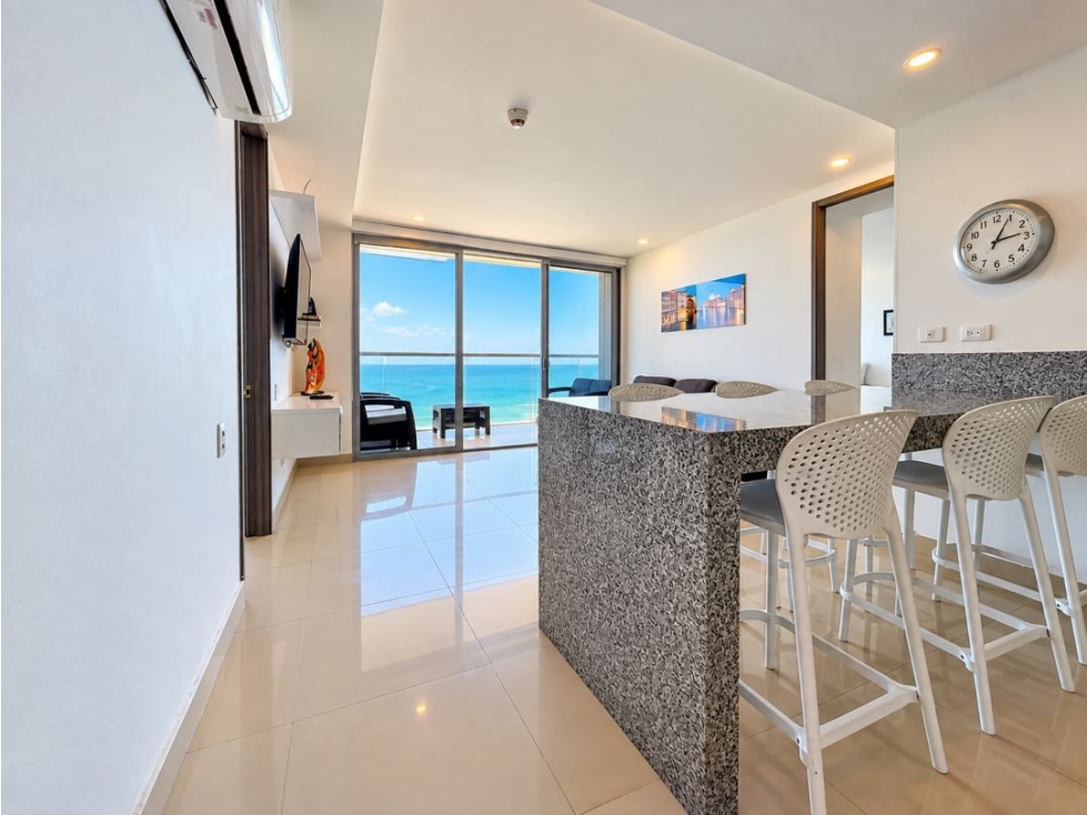 EN VENTA APARTAMENTO TURSITICO EN BOCAGRANDE - EDIFICIO MORROS CITY - 3