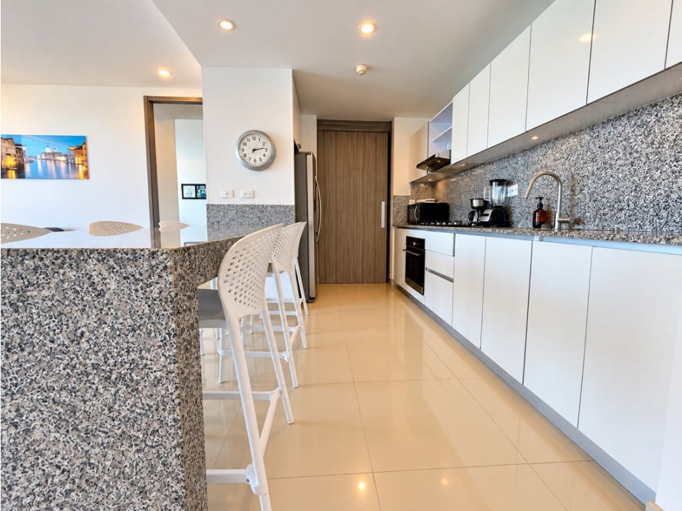 EN VENTA APARTAMENTO TURSITICO EN BOCAGRANDE - EDIFICIO MORROS CITY - 4
