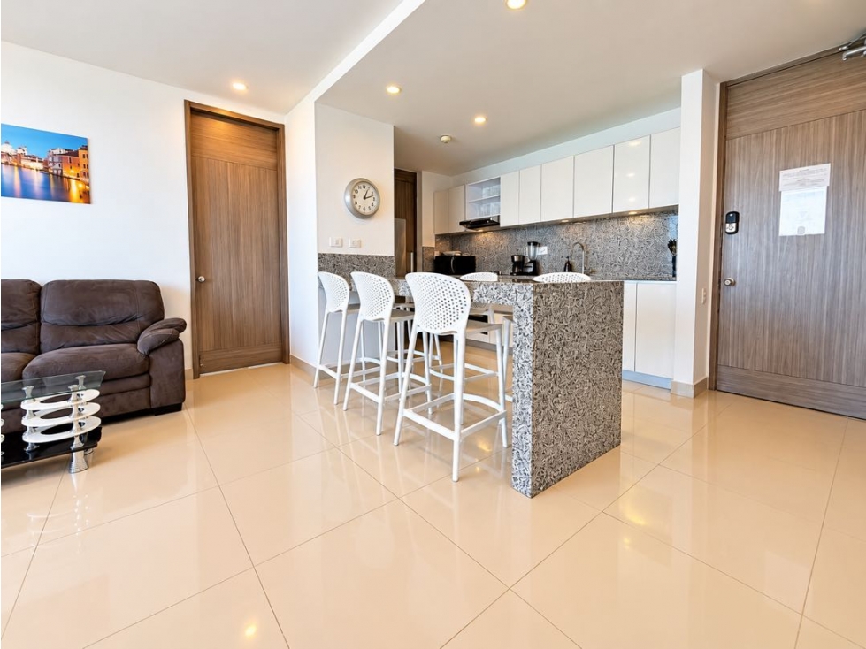 EN VENTA APARTAMENTO TURSITICO EN BOCAGRANDE - EDIFICIO MORROS CITY - 6