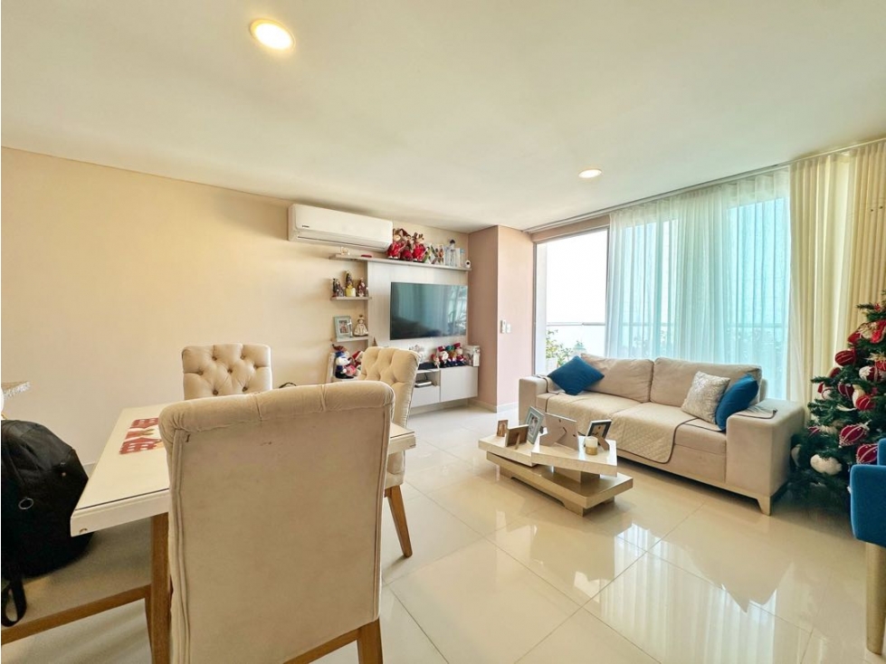 EN VENTA APARTAMENTO TURÍSTICO EN CARTAGENA CON VISTA AL MAR MARBELLA