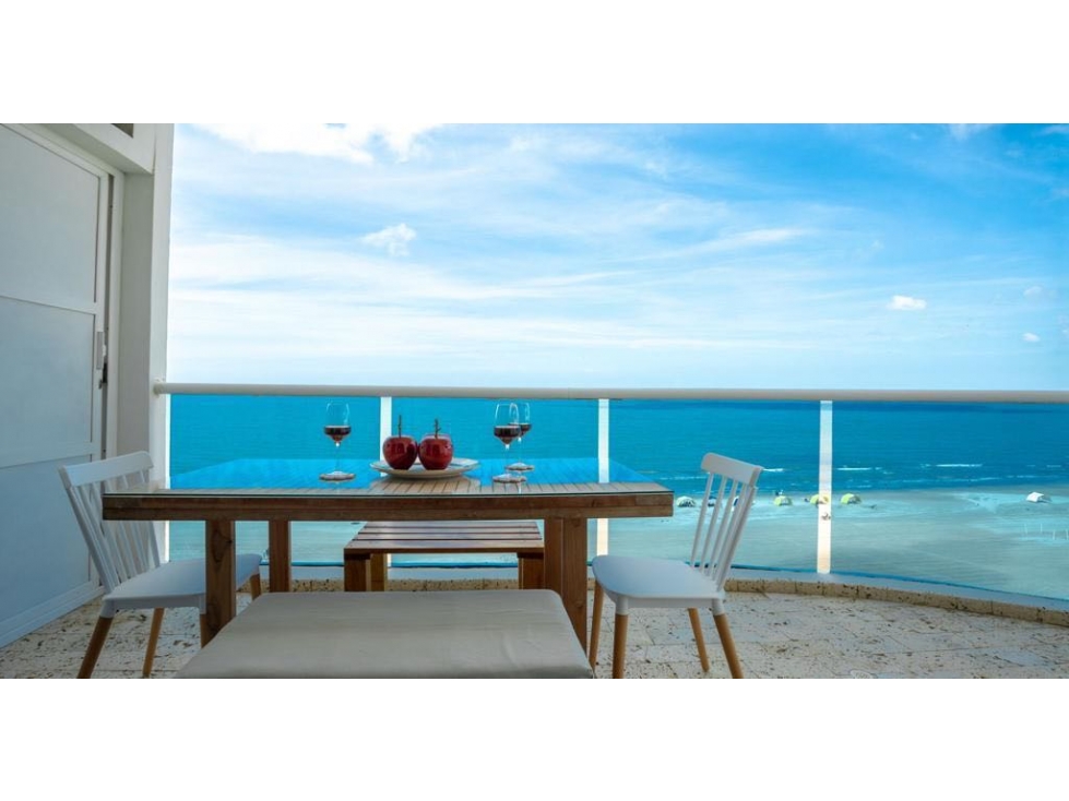 EN VENTA! apartamento TURÍSTICO con vista directa al mar!Morros ctg — foto 2