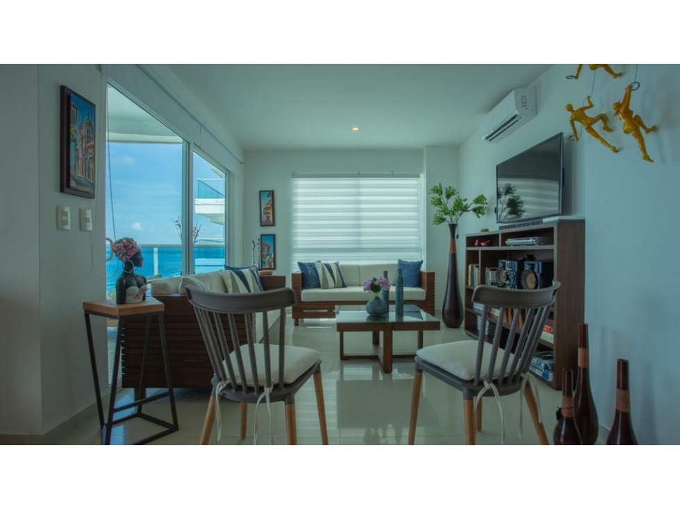 EN VENTA! apartamento TURÍSTICO con vista directa al mar!Morros ctg — foto 6