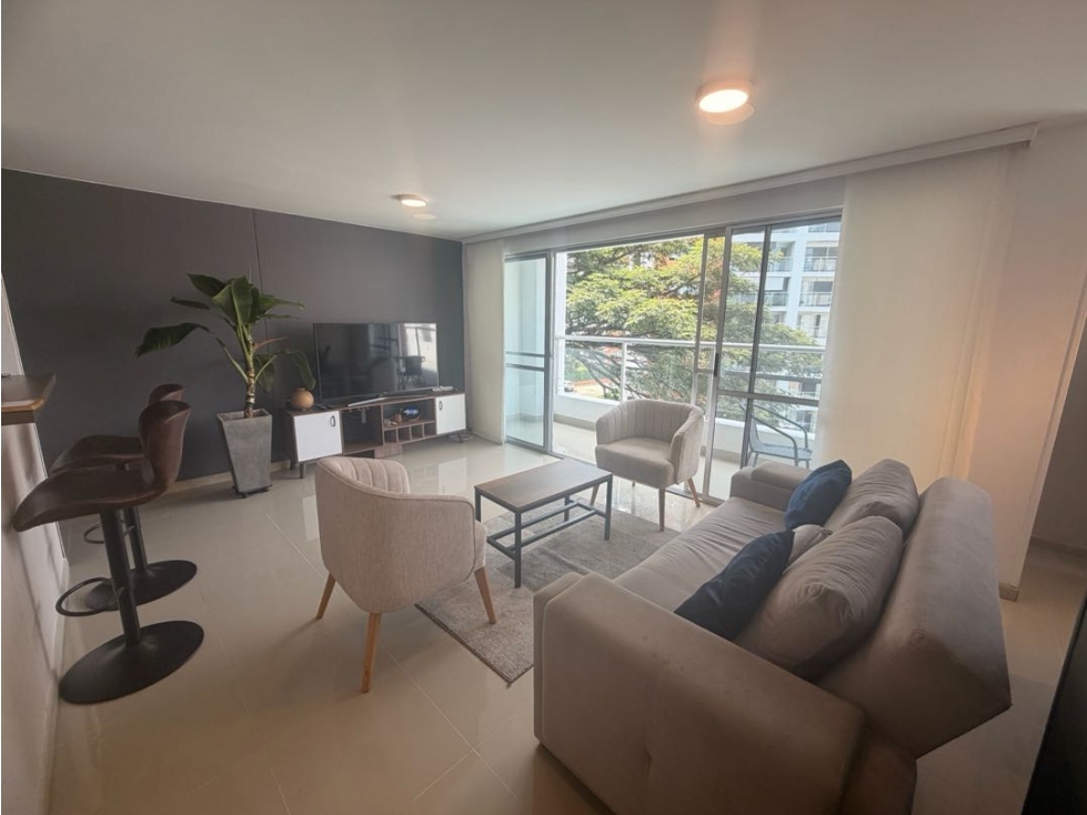 EN VENTA APARTAMENTO VALLE DEL LILI, PISO 5 ASCENSOR Y PARQ PROPIO. — foto 2
