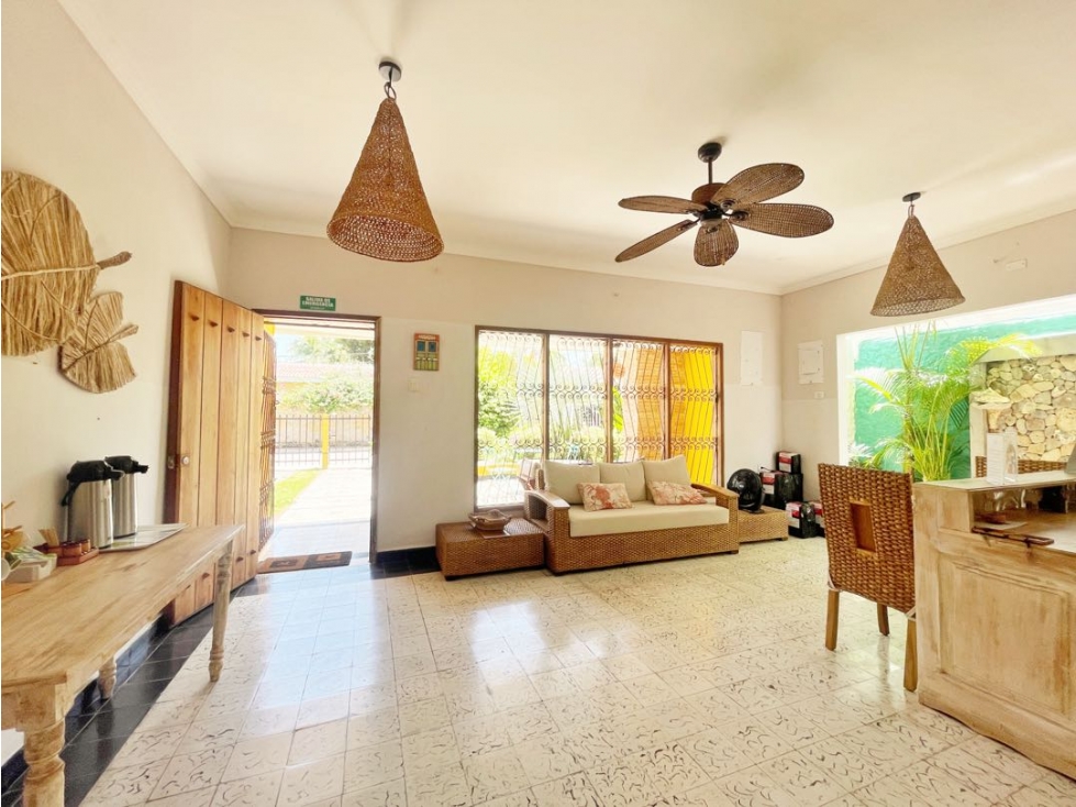En Venta Casa Hotel Colonial en Crespo Cartagena de Indias
