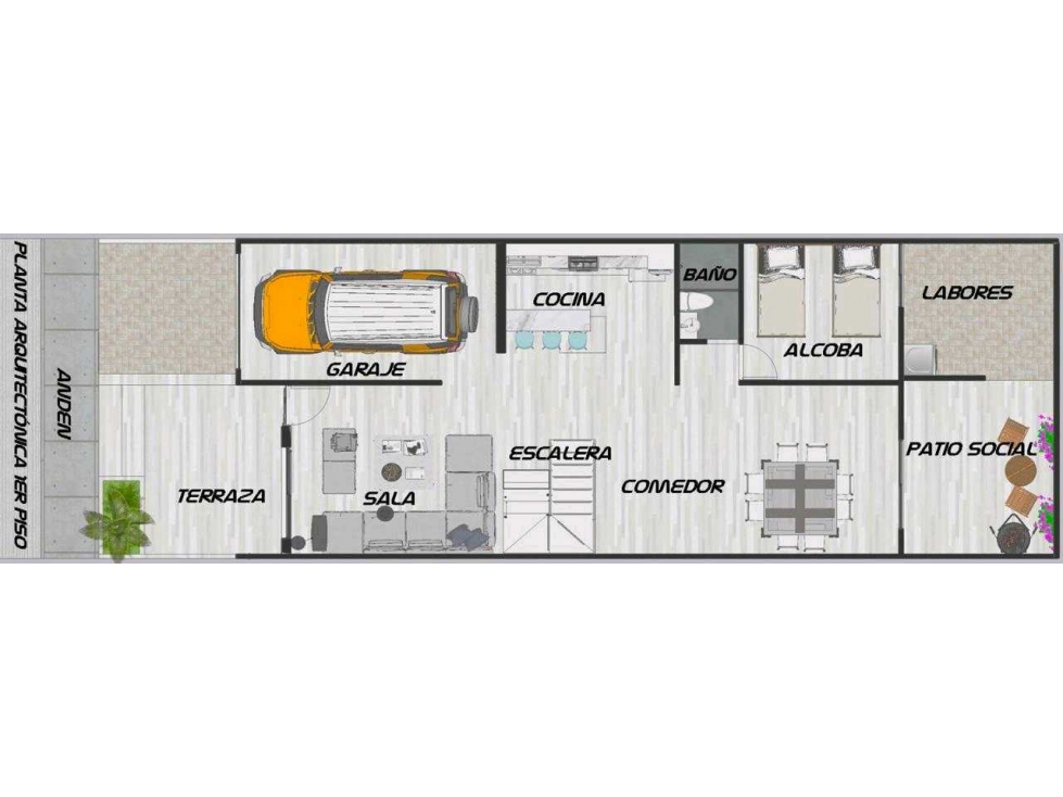 En venta Casa PARA ESTRENAR en Rosendo Garcés — foto 4