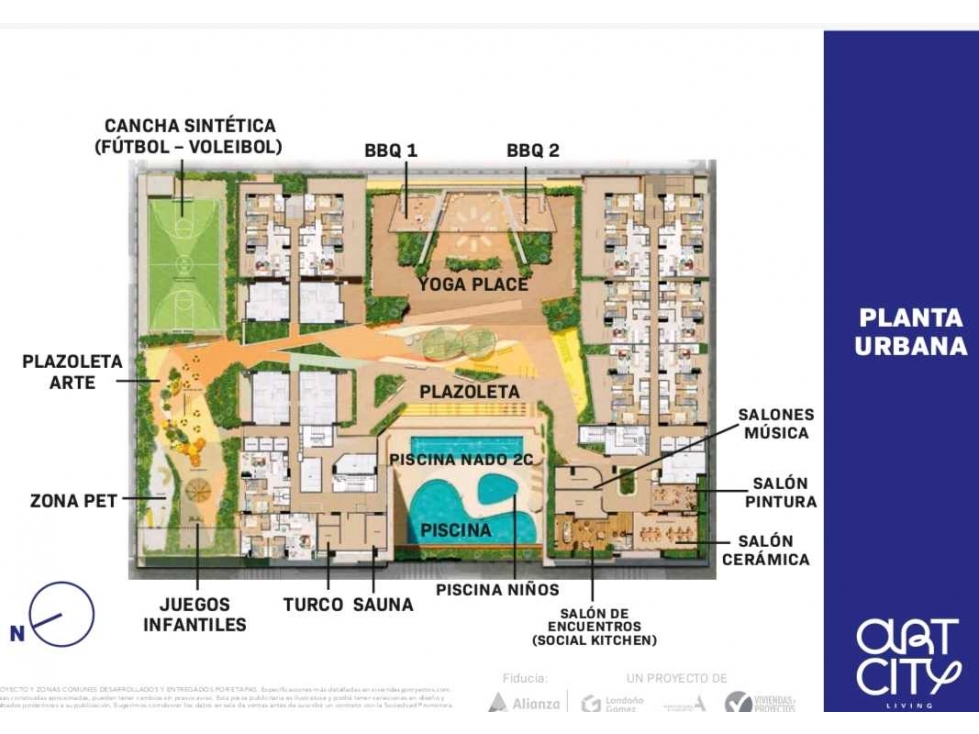 En Venta Cesión de Derechos Apto de 60.3 mts², 2 Hab.en Ciudad del Rio — foto 6
