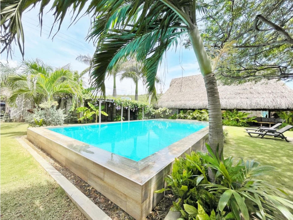 En Venta ECO HOTEL de KiteSurf en Operación, frente al Mar Caribe - 2