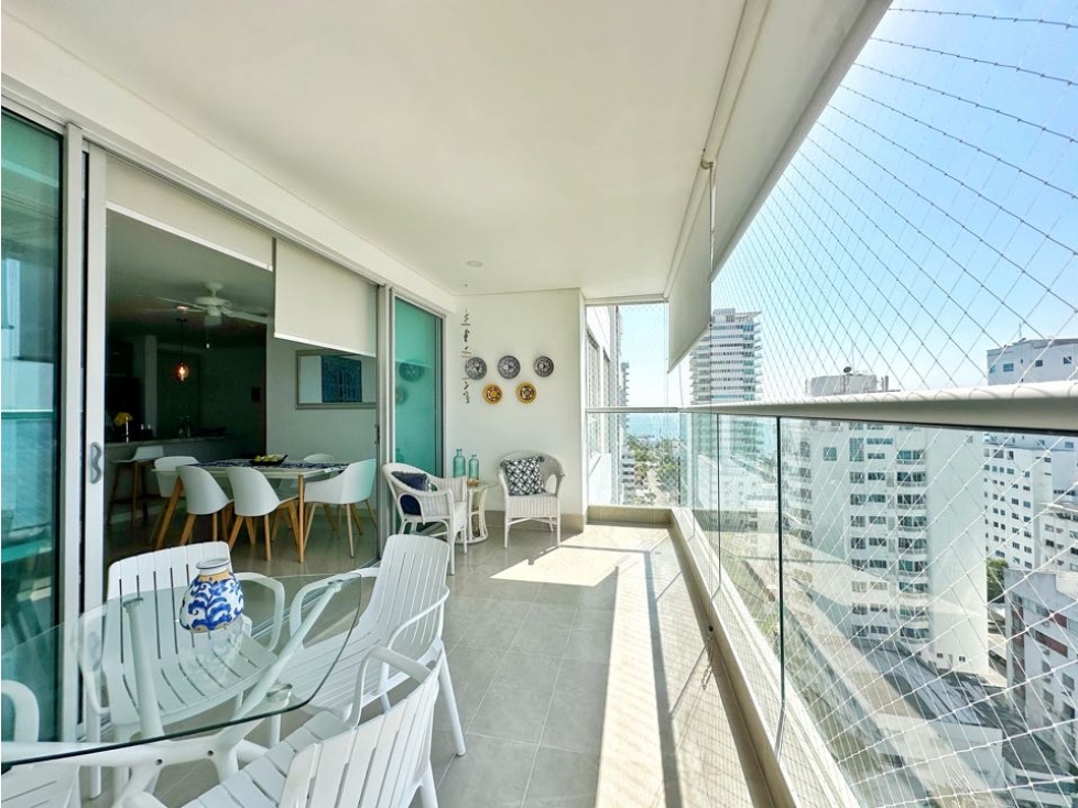 En venta espectacular apartamento con vista al mar!En Castillogrande — foto 3