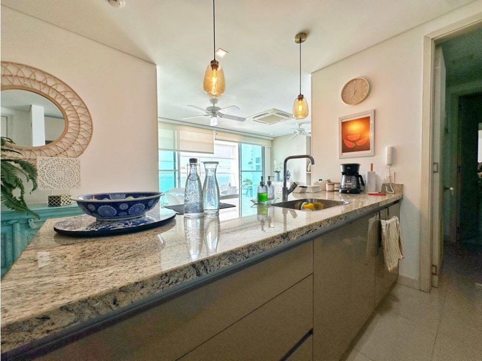 En venta espectacular apartamento con vista al mar!En Castillogrande — foto 4
