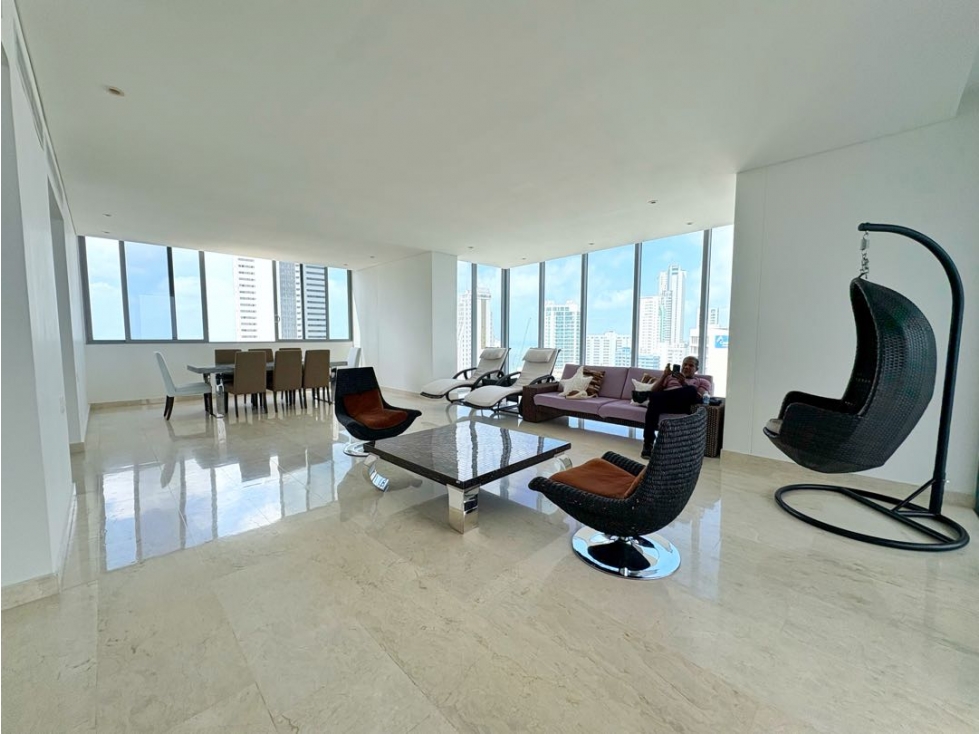 Exclusivo apartamento de lujo en bocagrande_vista frontal a la bahia — foto 4