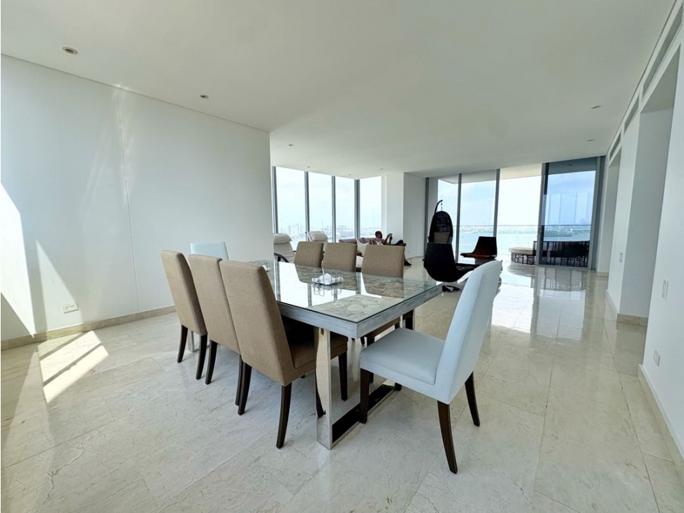 Exclusivo apartamento de lujo en bocagrande_vista frontal a la bahia — foto 5