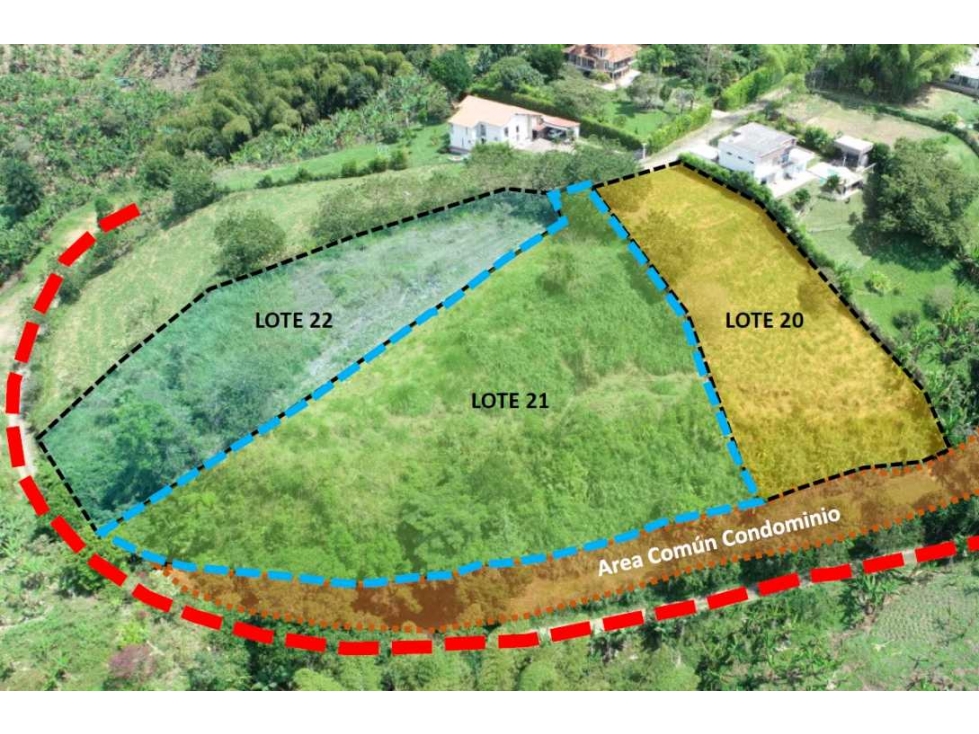 En venta lote en la vía a Morelia en Pereira