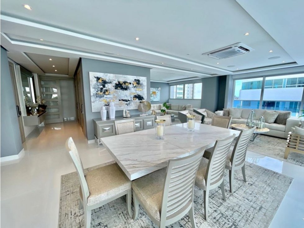 En VENTA! Exclusivo Apartamento en Cartagena! 4 alcobas!