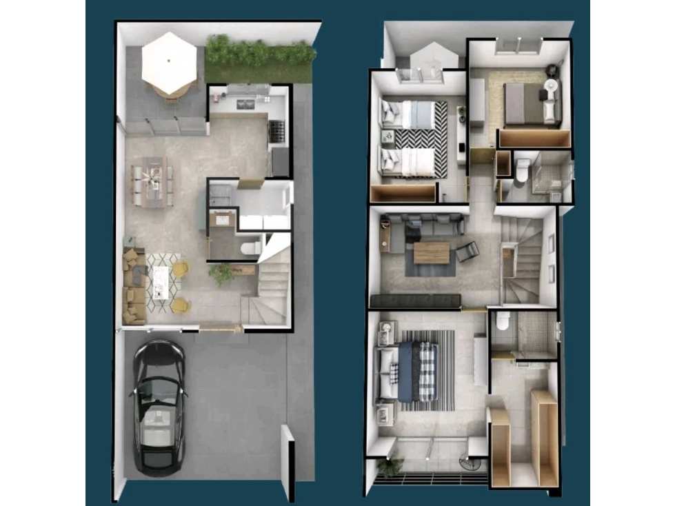 En venta hermosa casa con estacionamiento techado - 3