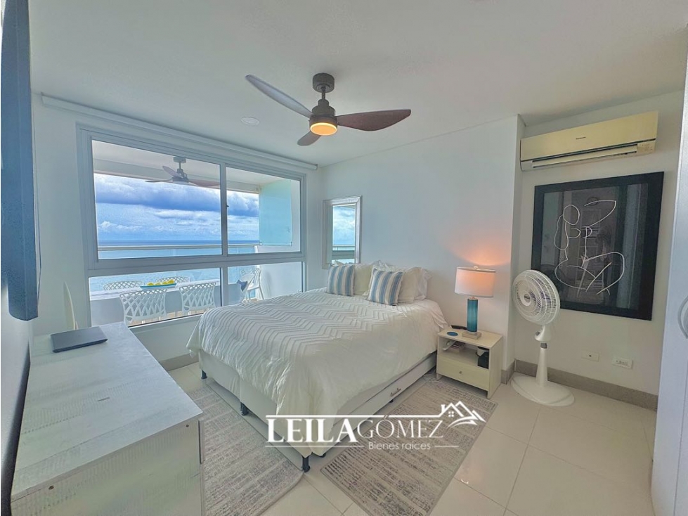 En Venta Hermoso apartamento Frente al Mar bocagrande Primera línea — foto 3