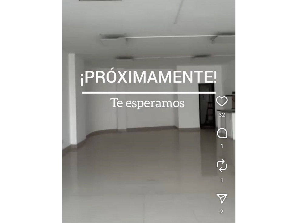 EN VENTA LOCA COMERCIAL LA REBECA