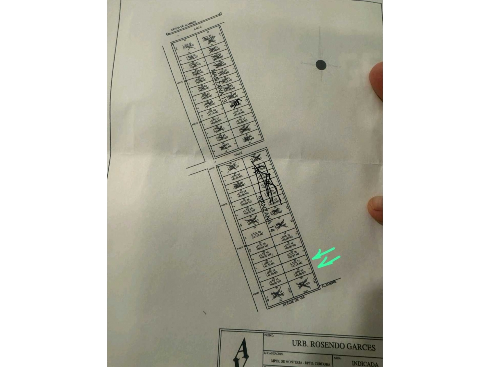 En venta lote en el barrio Rosendo Garcés MONTERIA — foto 2