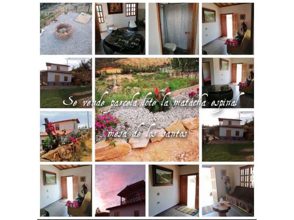 EN VENTA LOTE PARCELA MESA DE LOS SANTOS/MATACHA-ESPINAL ALTO - 4