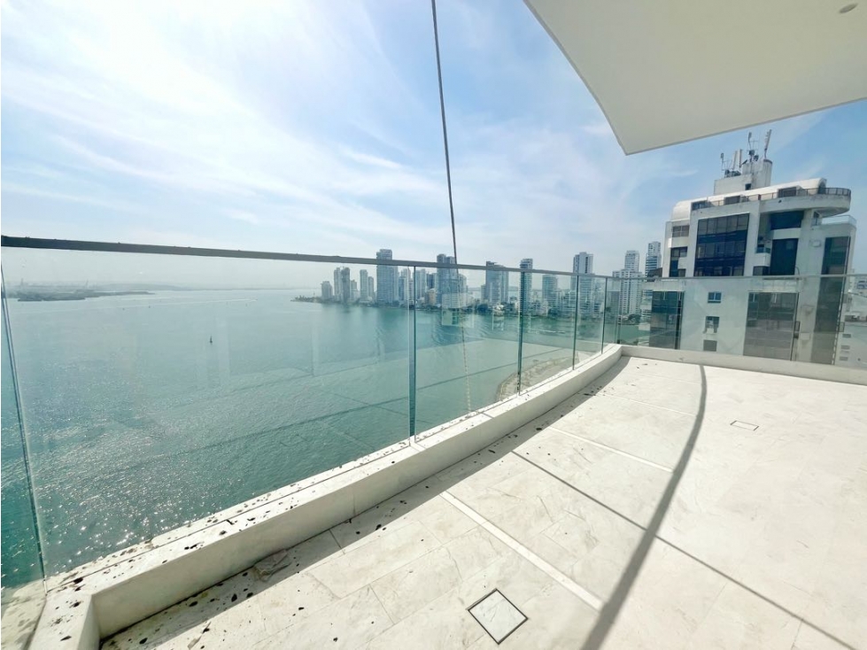 EN VENTA LUJOSO APARTAMENTO EN VENTA SOBRE LA BAHÍA BOCAGRANDE ! — foto 2
