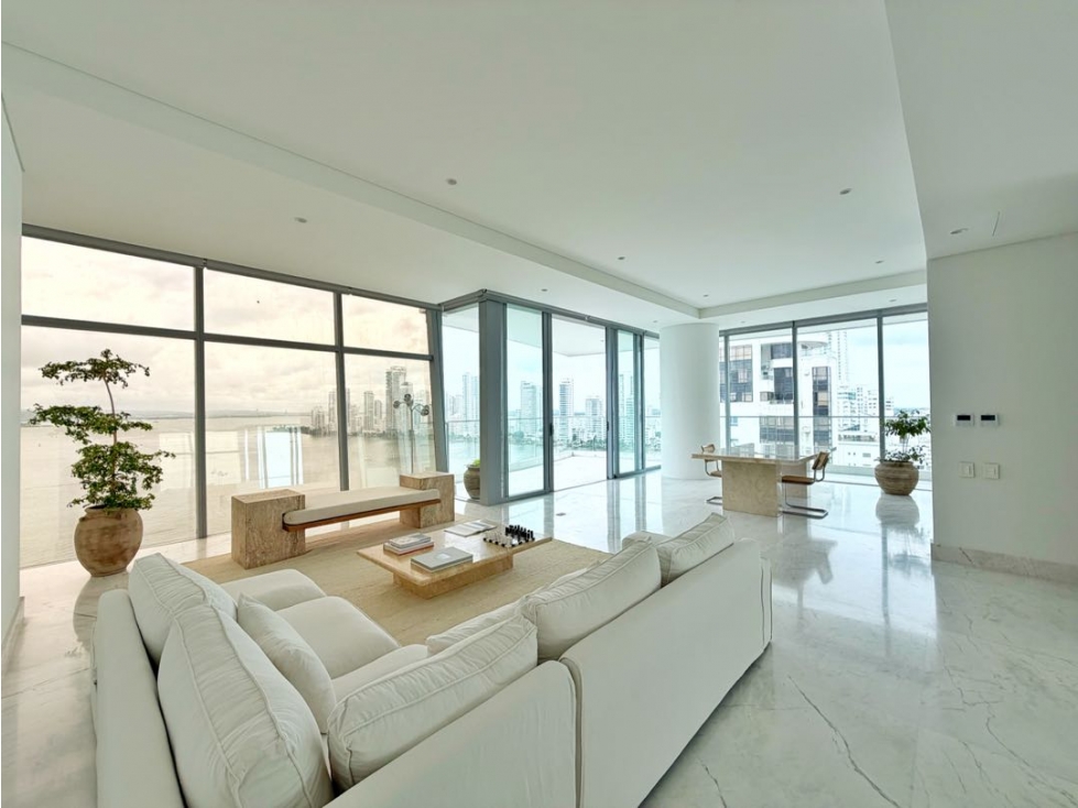 EN VENTA LUJOSO APARTAMENTO EN VENTA SOBRE LA BAHÍA BOCAGRANDE ! — foto 4