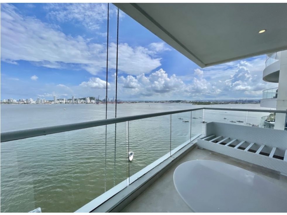 En venta !! oportunidad apartamento en Castillogrande! Sobre la bahía