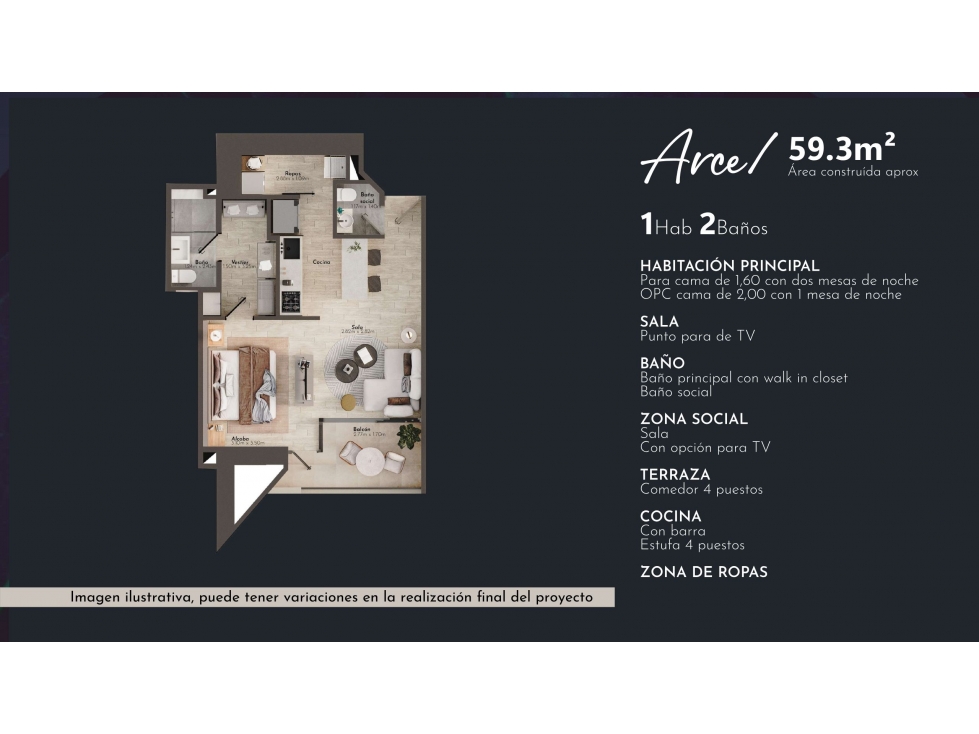 EN VENTA PROYECTO SOBRE PLANOS APARTAMENTOS EN CERRITOS — foto 3