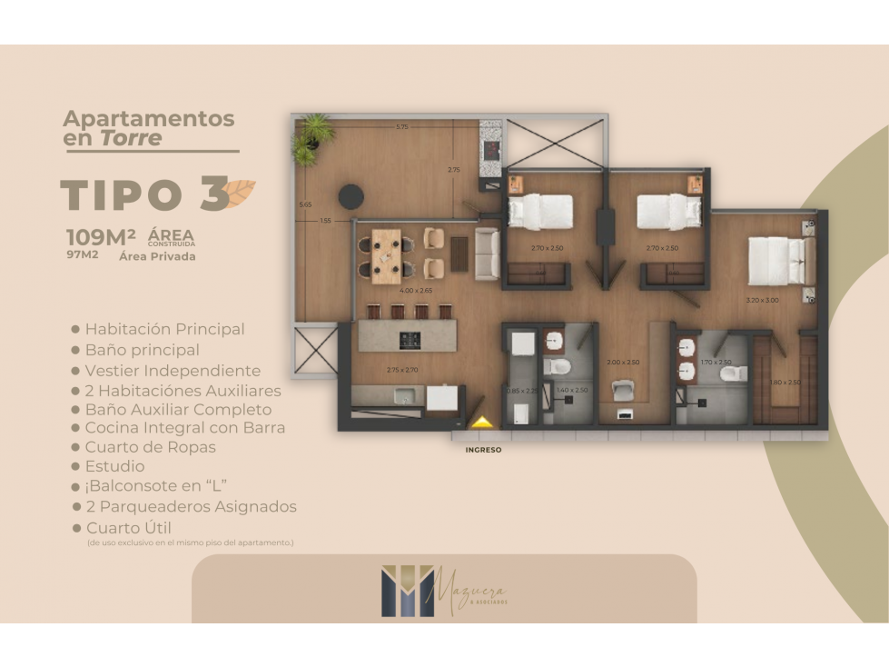 EN VENTA PROYECTO SOBRE PLANOS APARTAMENTOS CONDINA PEREIRA — foto 2