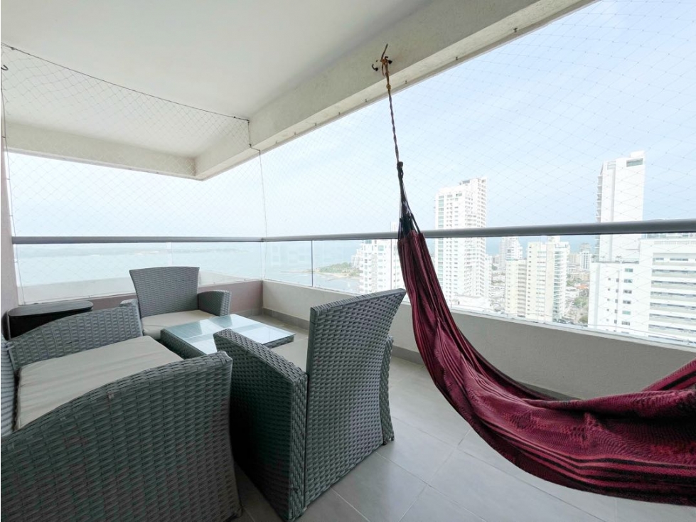 VENTA!APARTAMENTO MAR DE CRISTAL VISTA A BAHÍA EN CASTILLOGRANDE — foto 2
