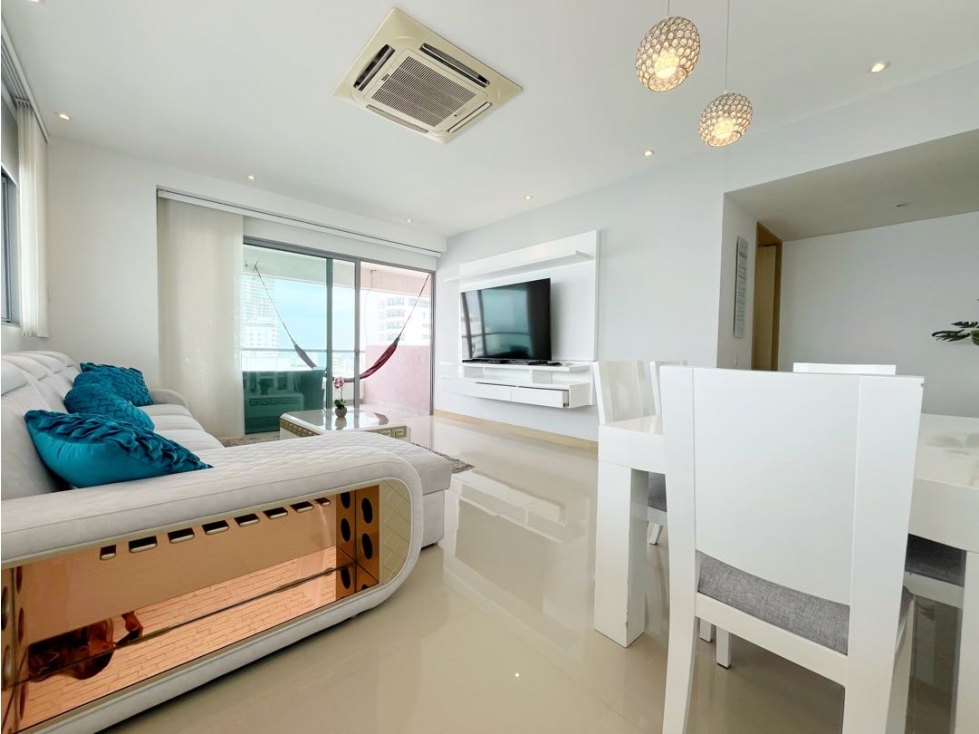 VENTA!APARTAMENTO MAR DE CRISTAL VISTA A BAHÍA EN CASTILLOGRANDE — foto 3