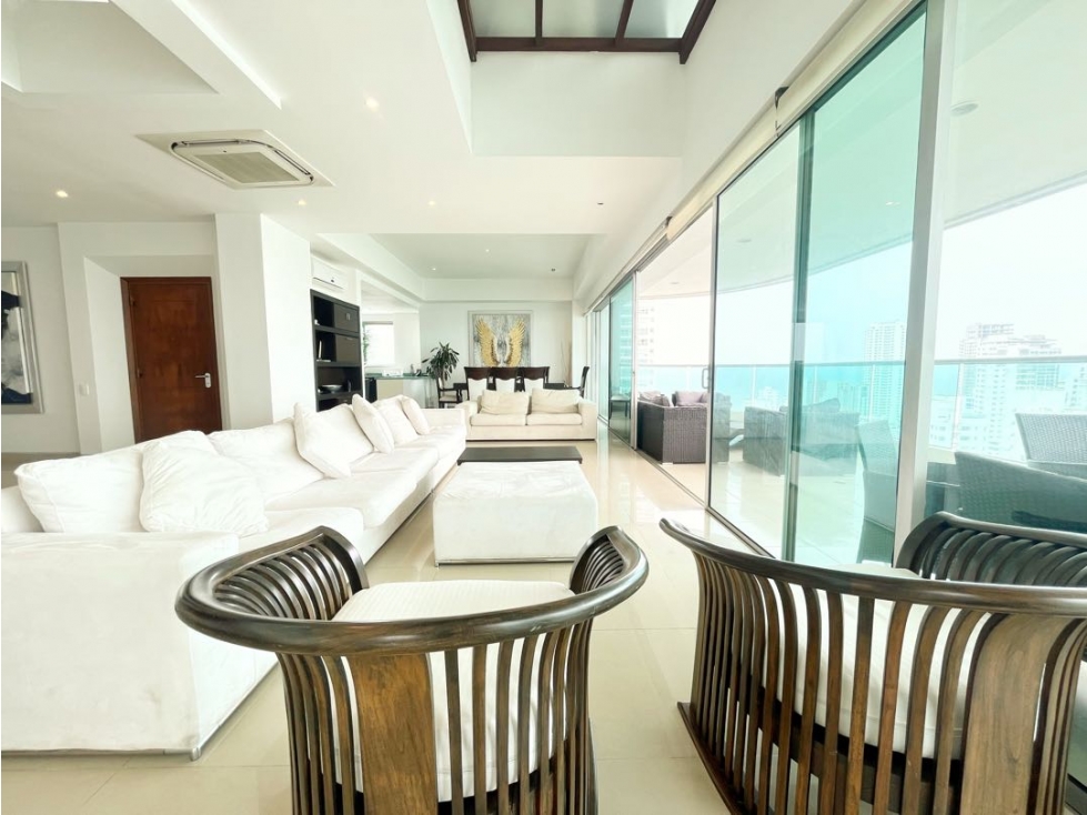 EN VENTA/ARRIENDO ESPECTACULAR PH SOBRE LA BAHÍA DE CARTAGENA!! — foto 2