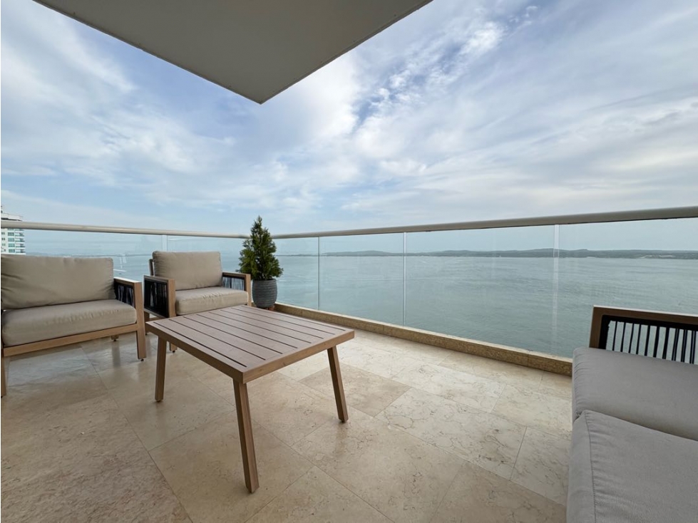 En venta!hermoso apartament con vista al mar Castillogrande/cartagena — foto 3
