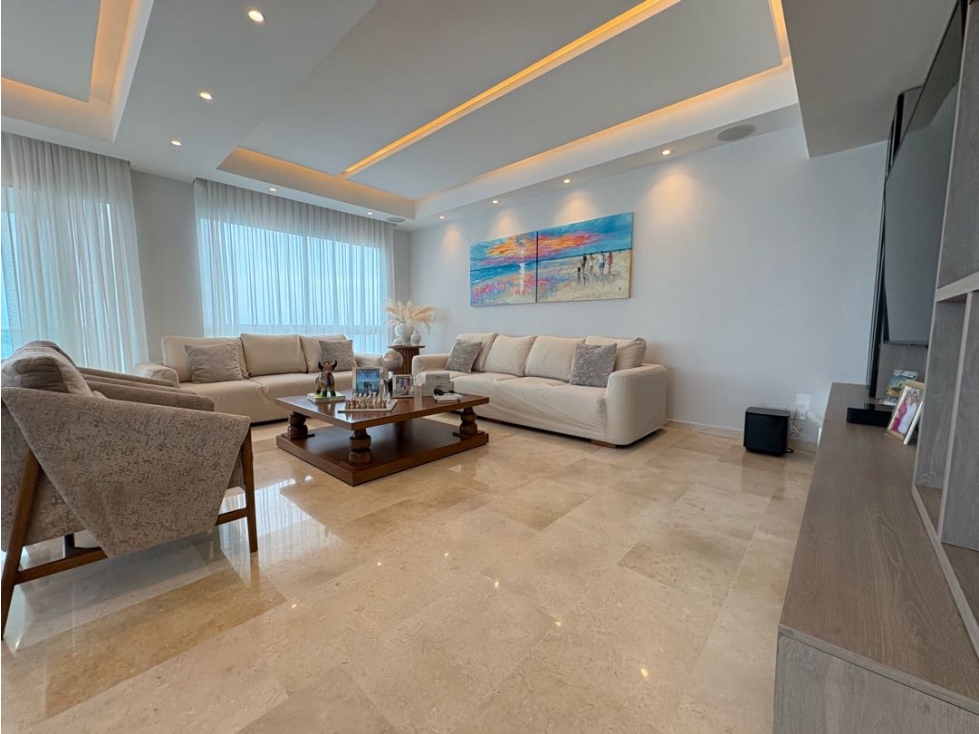En venta!hermoso apartament con vista al mar Castillogrande/cartagena — foto 4