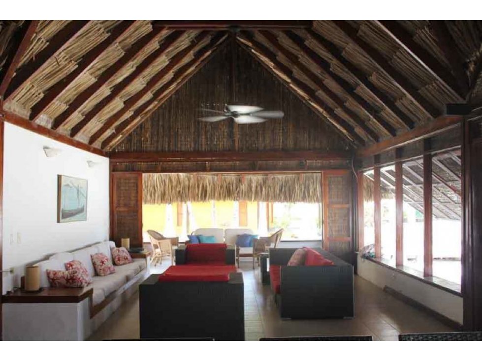 ENCANTADORA CABAÑA EN RENTA POR DÍAS ISLAS DEL ROSARIO - 6