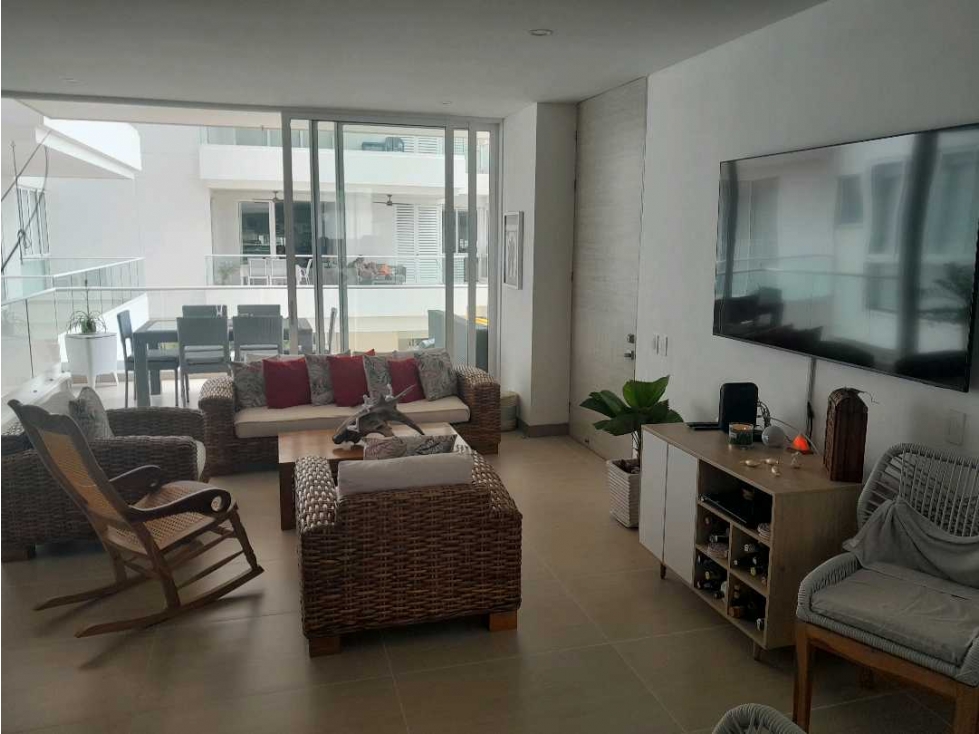 Espectacular apartamento amoblado de 180m2 en 4to piso, bello horizont — foto 2