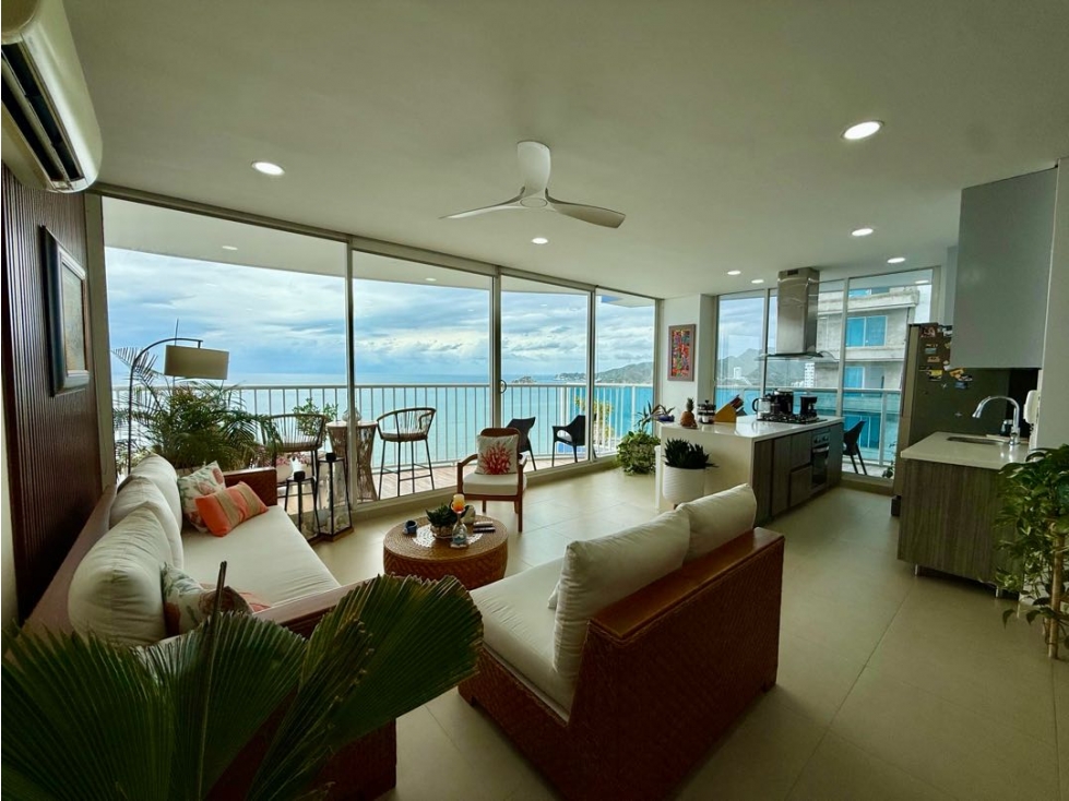 Espectacular apartamento frente al Mar