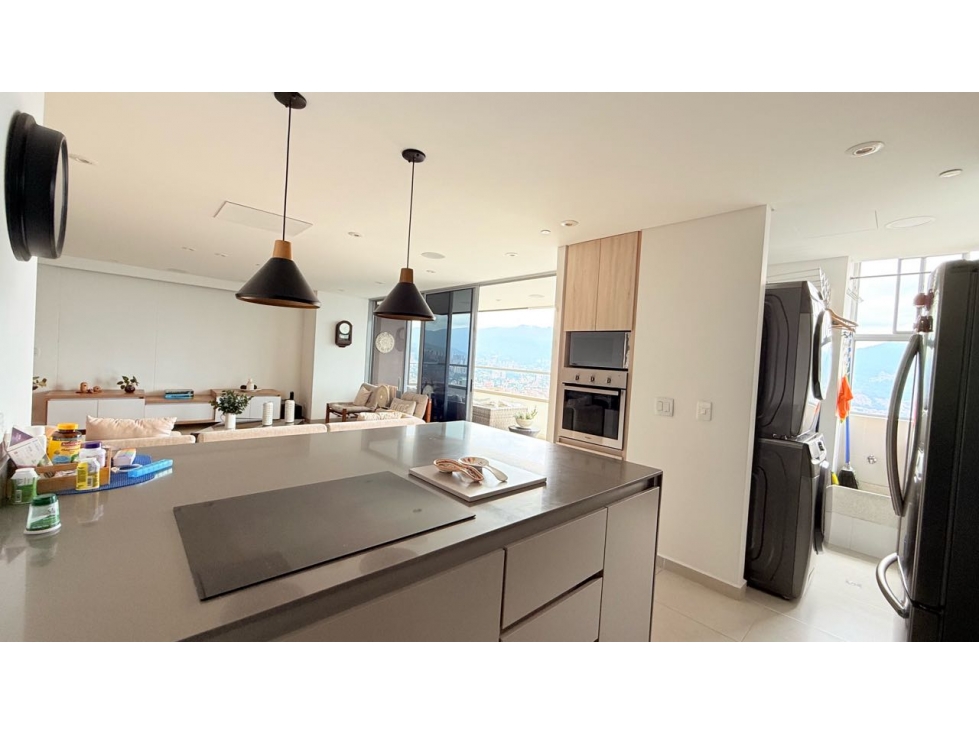 Espectacular apto en venta en envigado , súper vista desde su balcón — foto 3