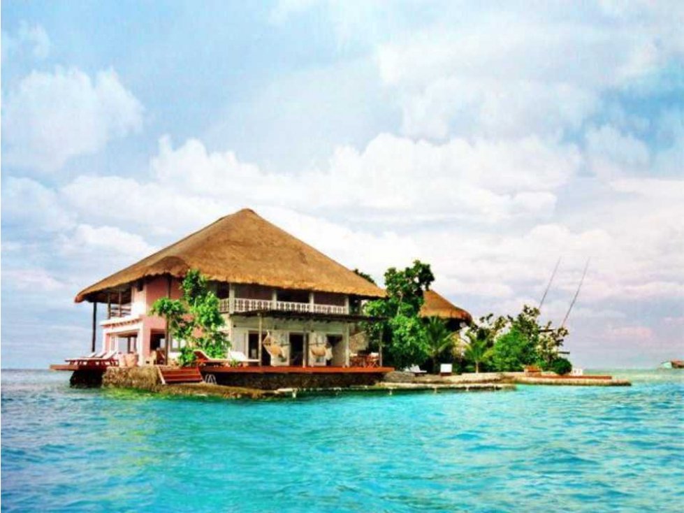 ESPECTACULAR CASA DE PLAYA EN ARRIENDO POR DIAS ISLA EN EL MAR CARIBE - 2