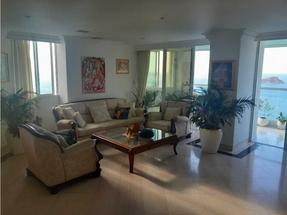 Espectacular pent house 324m2, primera linea de mar, rodadero sur — foto 4